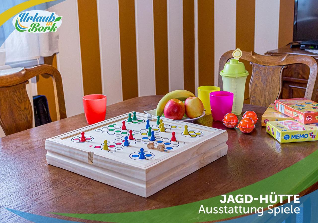 퀴리츠 Jagd-Angler-Holzhaus-Im-Wald-Am-See 빌라 외부 사진