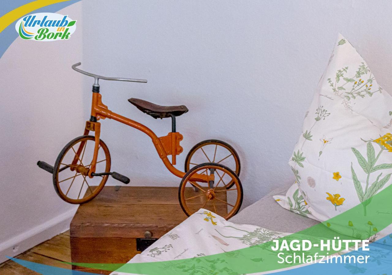 퀴리츠 Jagd-Angler-Holzhaus-Im-Wald-Am-See 빌라 외부 사진