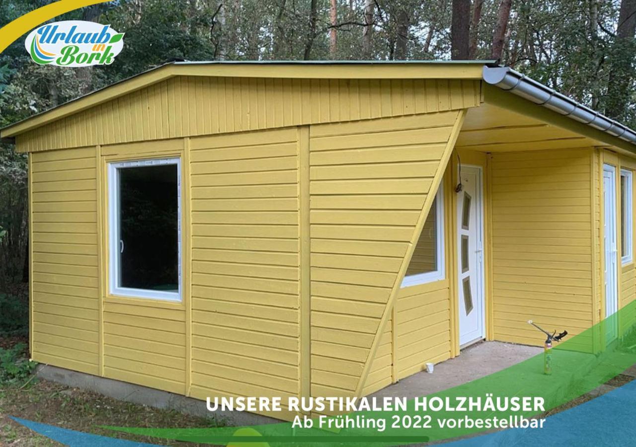 퀴리츠 Jagd-Angler-Holzhaus-Im-Wald-Am-See 빌라 외부 사진