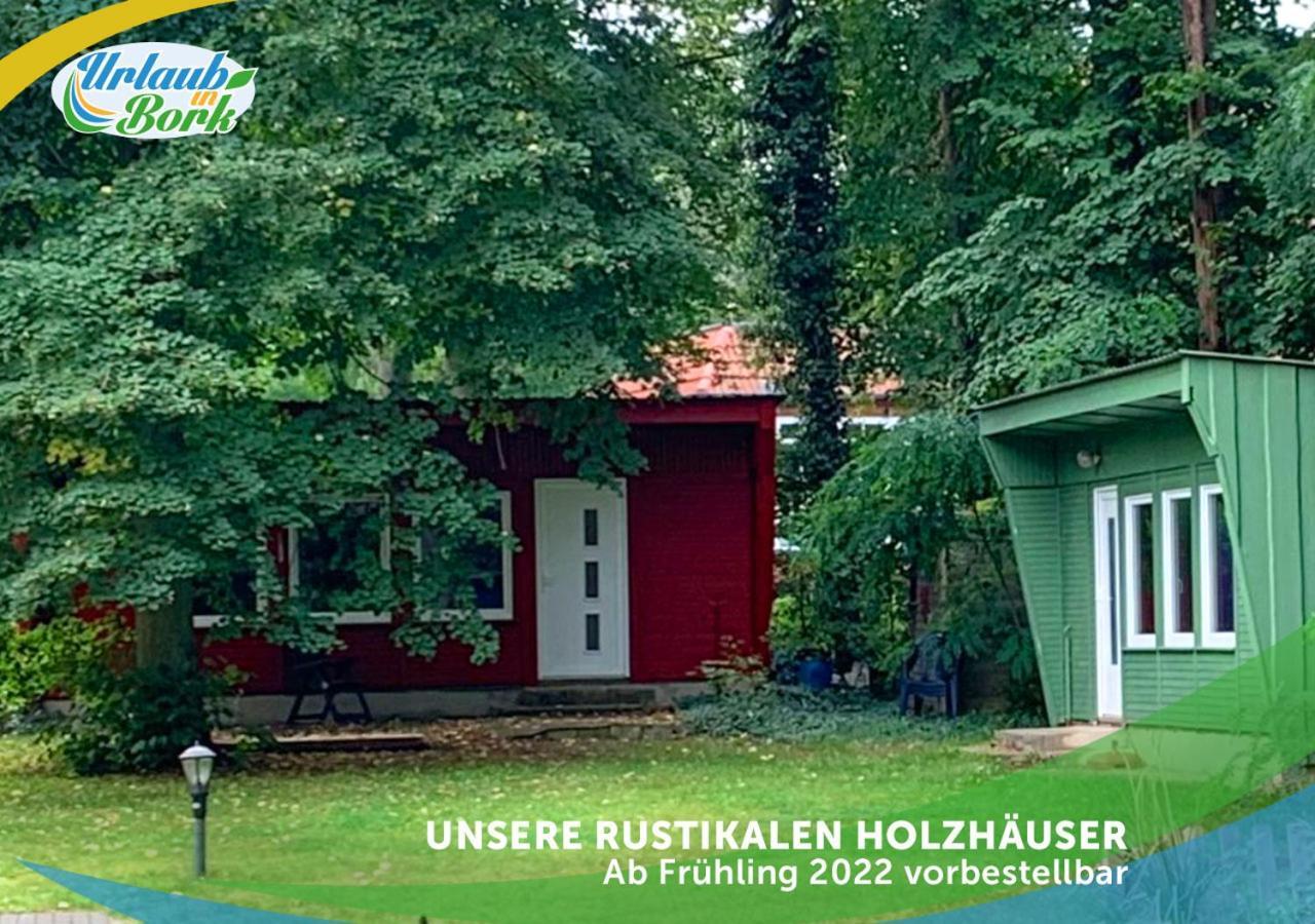 퀴리츠 Jagd-Angler-Holzhaus-Im-Wald-Am-See 빌라 외부 사진